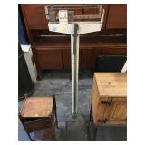 Vintage Detecto floor scale