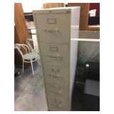 5 drawer metal HON filing cabinet