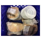 Crate of Tafelstern Germany 5.125 in saucers and