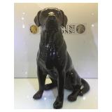 Large Beswick England dog figurine, stands 13
