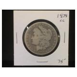 1878-CC MORGAN SILVER DOLLAR
