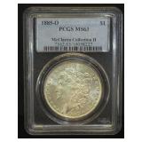 1885-O PCGS MS63 McClaren Collection II Morgan