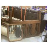 Vintage Wooden Single Bed Frame  & More
