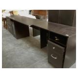 Bush Furniture - Desk & Filling Cabinet 3 Pieces