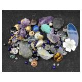 Bag Of Beads, Buttons & Stones