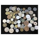 Bag Of Foreign Coins