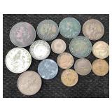 Bag Of Old Canadian Coins