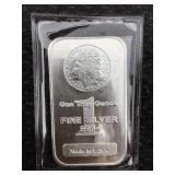 1 Ozt .999 Silver Ingot