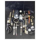 23 Old Quartz Watches, See Photos
