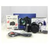 Canon PowerShot SX20 IS Digital Camera w/ Box, S