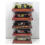 NOS 5 NASCAR die- cast cars