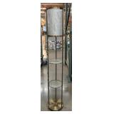 5ft Floor Lamp with Shelves