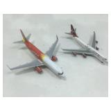 2 Gemini Jets Diecast 1:400 Scale Model