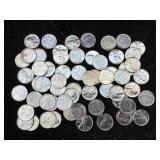 60 Uncirculated 1943 Steel Pennies