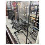 Rolling Sign Diaplay W/insert Slot, Approx 4.5ft