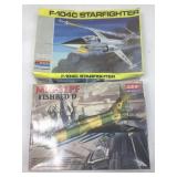 Model kits, F-104C Starfighter & MIG-21PF Fishbed