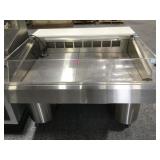 Federal rolling deli cooler. Tested working.