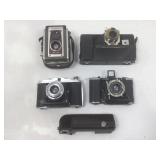 Vtg Cameras. Agfa Isolette, Zeiss Ikon Nettar,