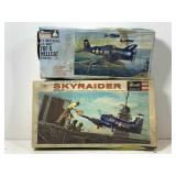 Model kits, US Navy F6F-5 Hellcat fighter, no