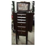 Jewelry Armoire approx. 3ft tall