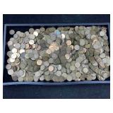 Bag Of Old Wheat Pennies, 8.7lbs