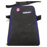 Vtg Gameboy Carry case with Games