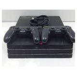 PS4 Pro Console Working with Controllers
