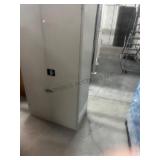 Metal Cabinet W/2 Doors, Approx 6ft Tall