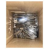 Case of Fortessa knives sz 9.9in Lucca Faceted
