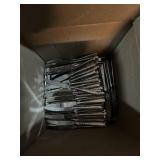 Case of Fortessa knives sz 9.9in Lucca Faceted