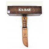 NIB KA-Bar USMC 1217 Fixed Blade Combat Knife W/