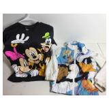 Childrens clothing. Disney Shirt and Space Jam