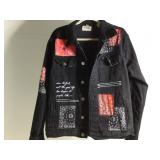 FWRD denim patch jacket size L