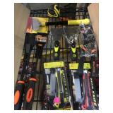 New tools incl. box cutter, pry bar and more
