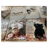 Assorted Metal Decor Signs. Most New with