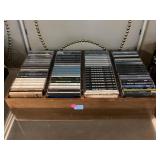 CD Wood rack w/Blues CDï¿½s approx 78 Cds