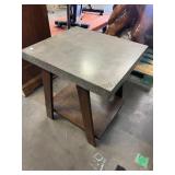 Wood Accent Side Table, Approx 2ft Tall