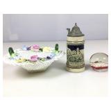 Royal Adderley Bone China Floral Basket (Petal