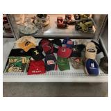 Shirts and Hats. Assorted