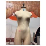 Female torso mannequin, approx 34in tall