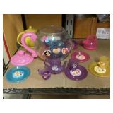 Disney Princess kids plastic tea set play