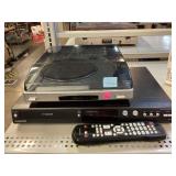 Magnavox HDD & DVD recorder & Kenwood stereo