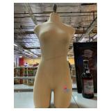 Quality Mannequin female torso display fabric