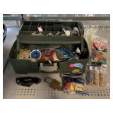 Plano fishing box with contents