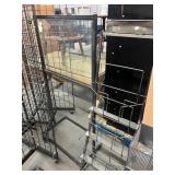Metal Sign Diaplay W/insert Slot, Approx 4.5ft