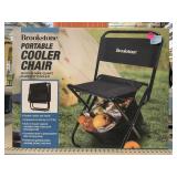 NIB Brookstone Portable Cooler Chair.