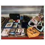 Plushie collection w/radio, Framed prints, photos