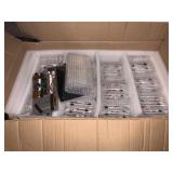 Box of Electronic parts. Screens with Lithium