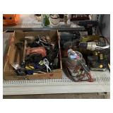 Assorted Power Tools, Drills, and More.