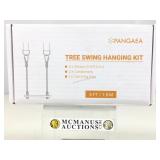 Tree swing hanging kit in box.